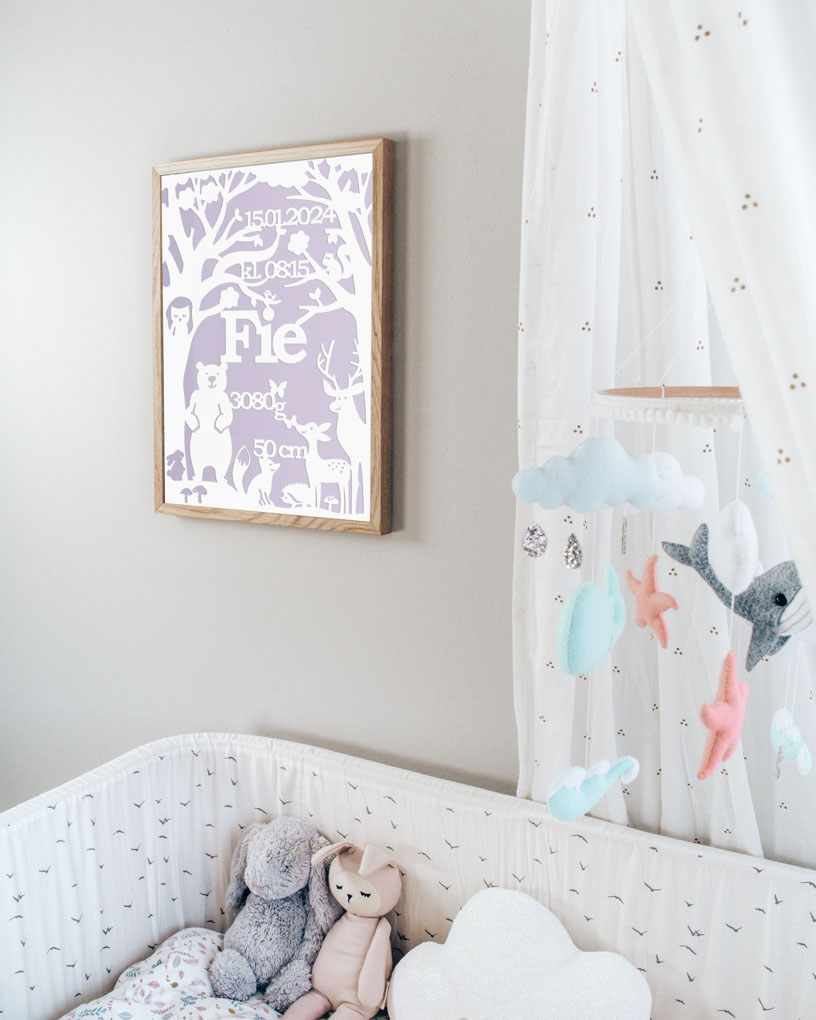 Skovens dyr fødselstavle Skovens dyr fødselstavle